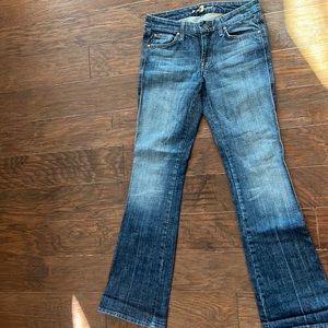 7 for all mankind jeans size 28